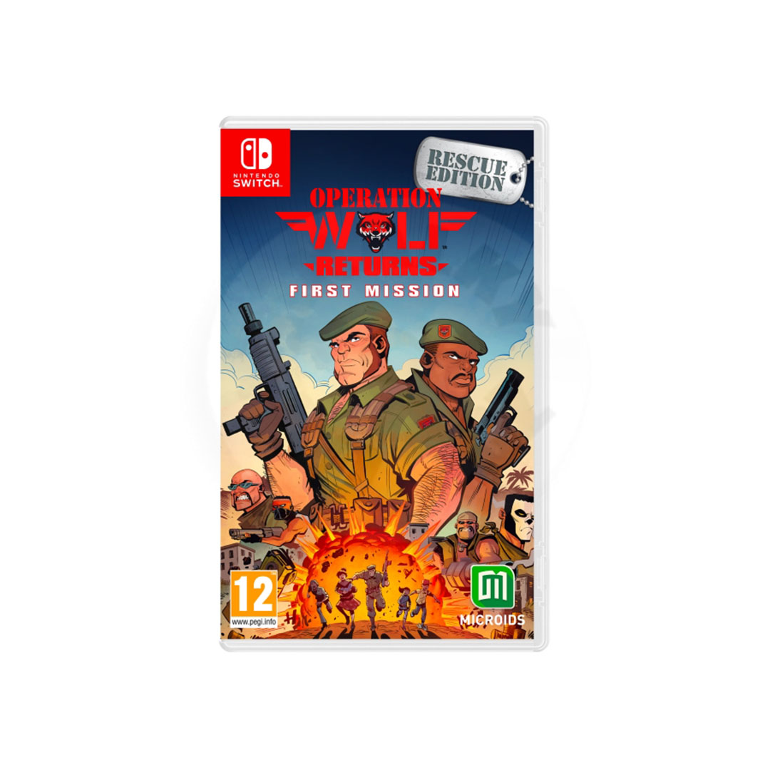 Operation Wolf Returns: First Mission, Rescue Edition - Nintendo Switch