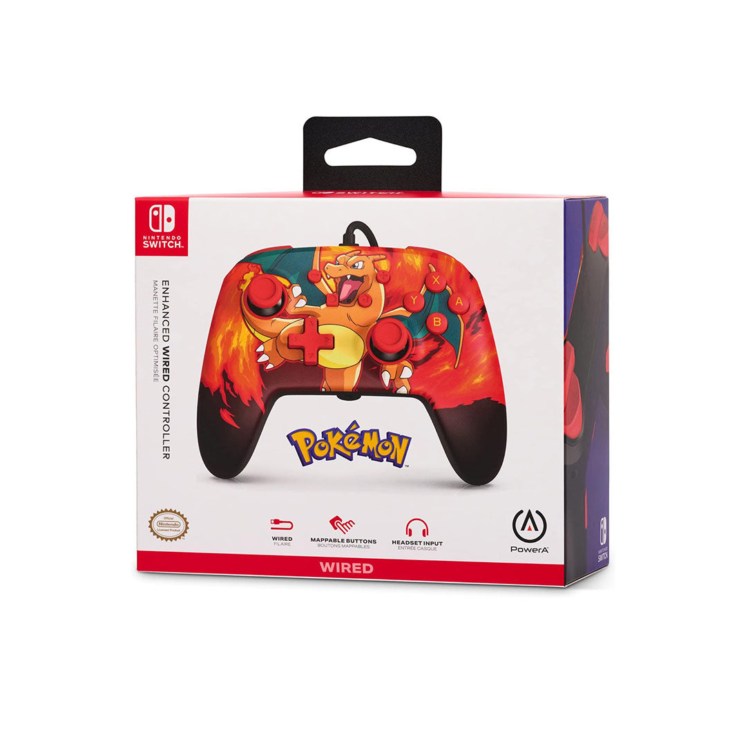 Wired Controller for Nintendo Switch - Pok mon: Charizard Vortex