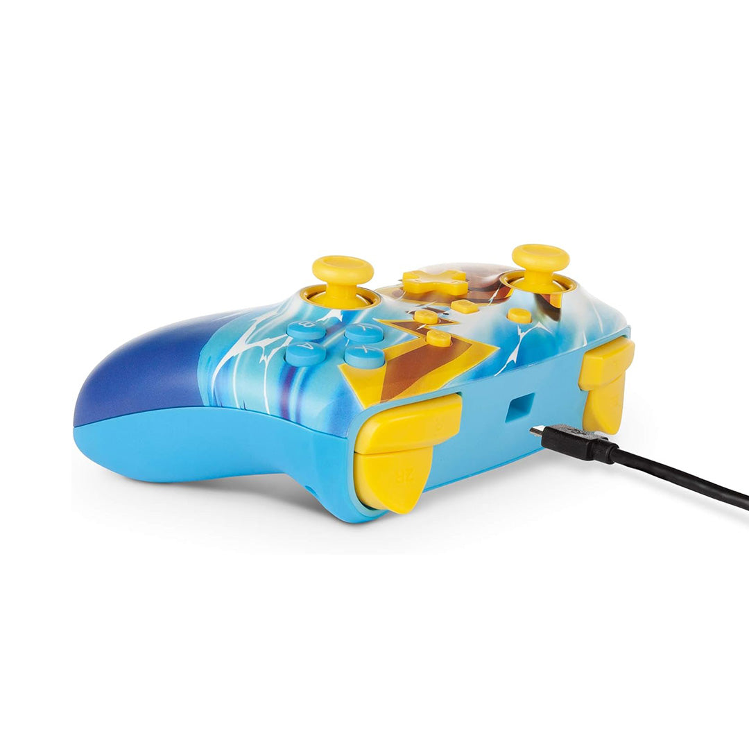 Pikachu Charge Pokemon Enhanced Wired Controller for Nintendo Switch